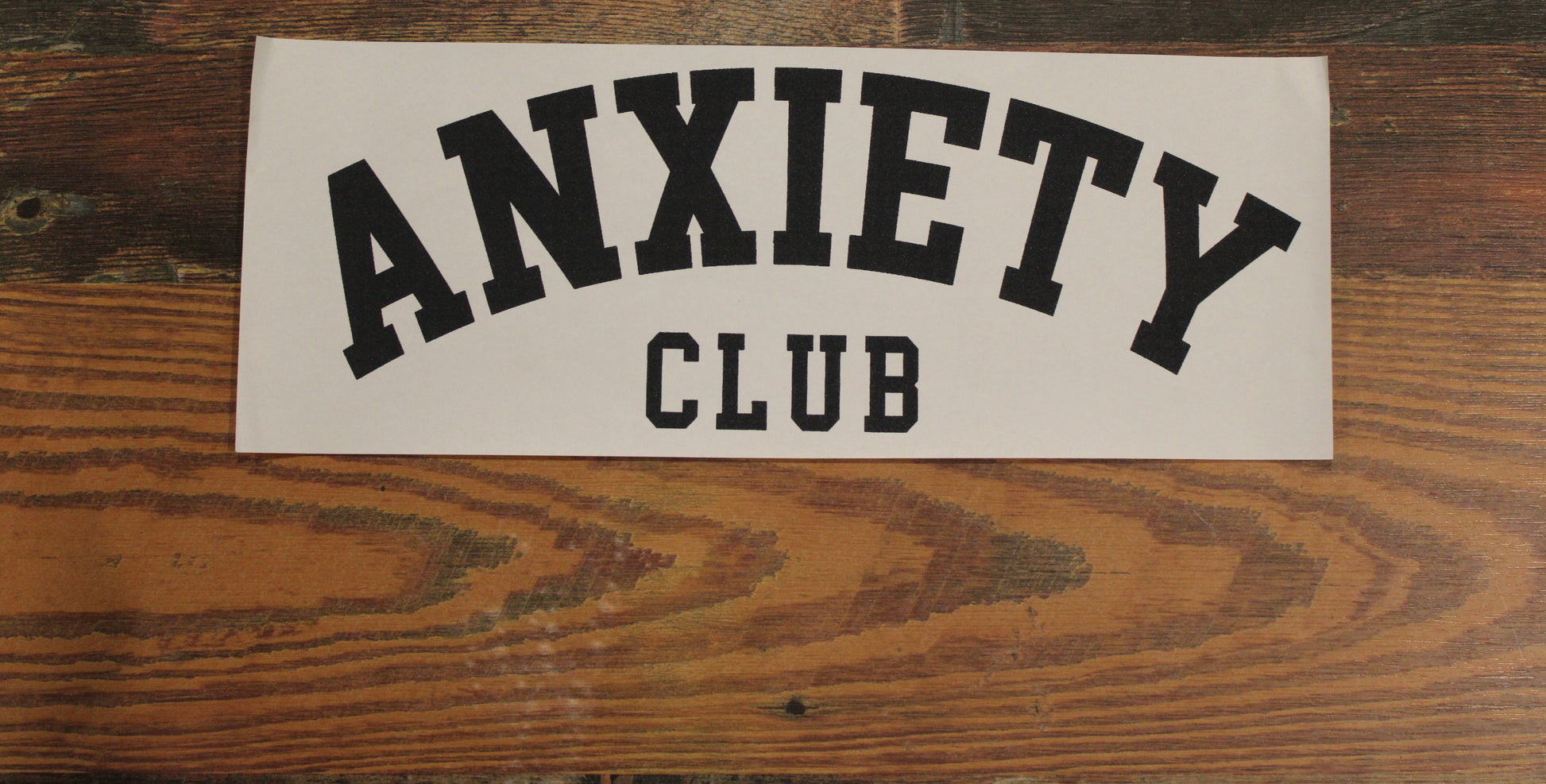 Anxiety Club