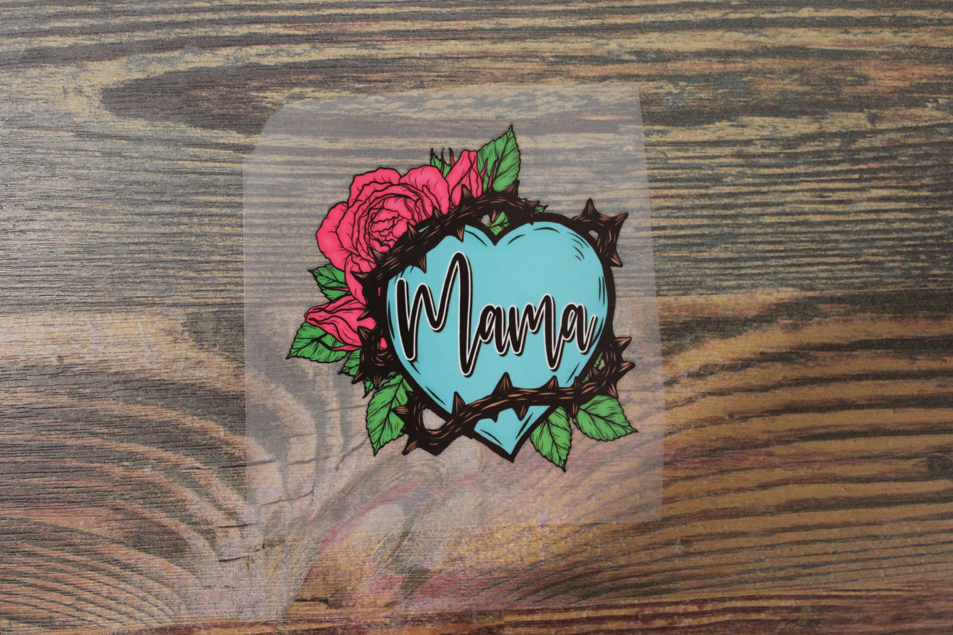Mama Heart With Daisy Pocket
