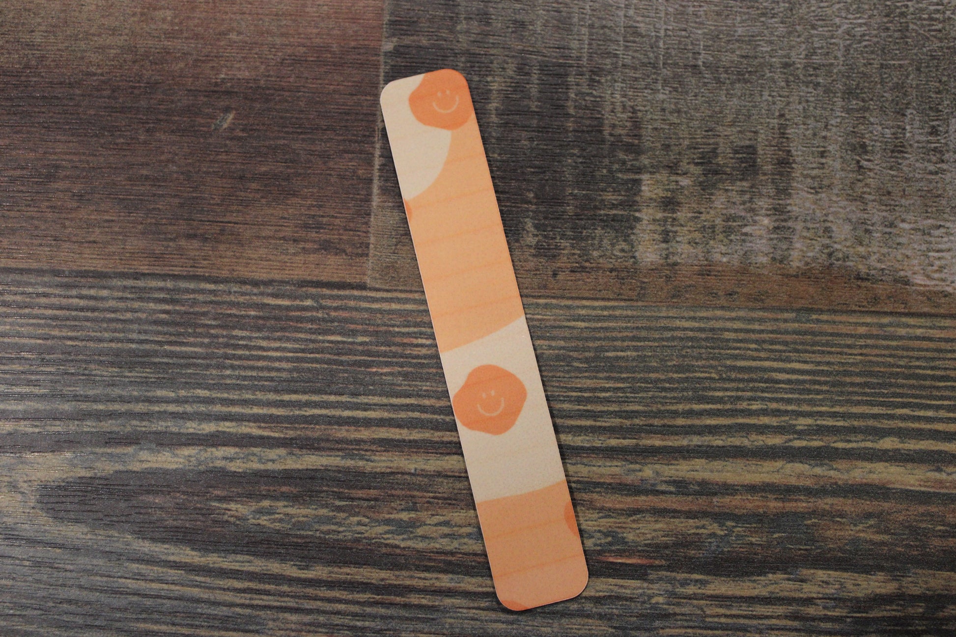 Orange Smiley Bookmark