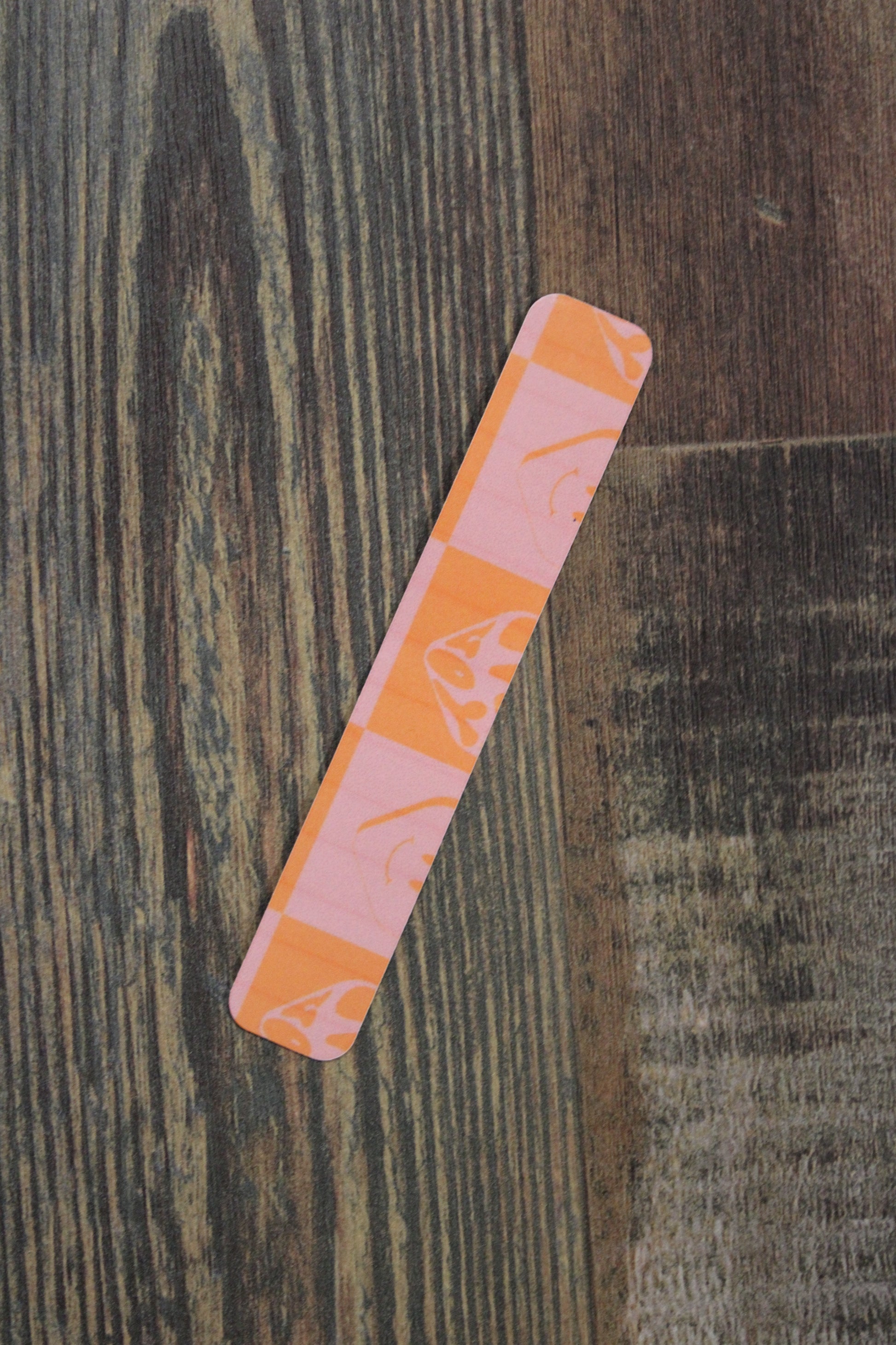 Checkers With Hearts Bookmark