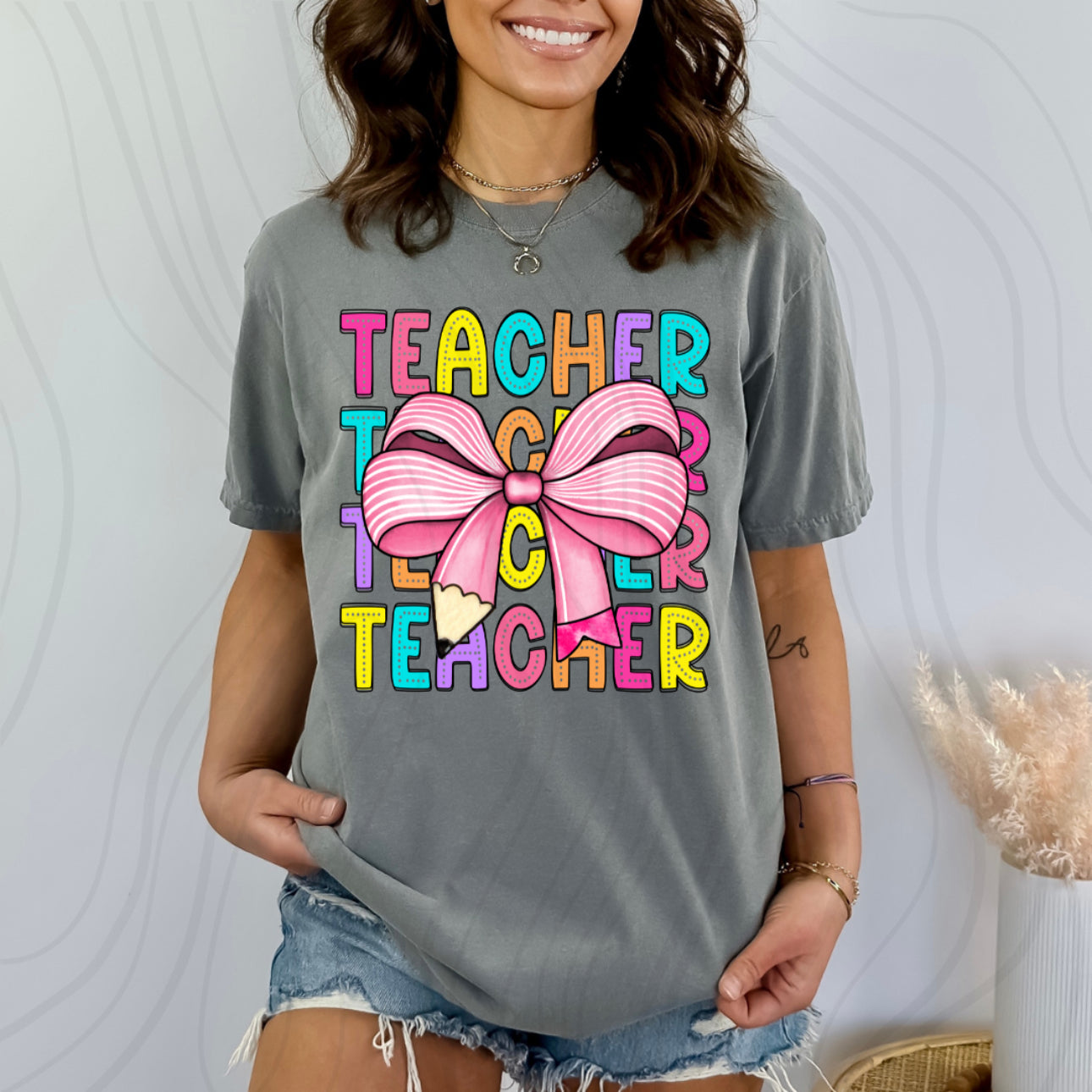 Teacher Coquette Bow