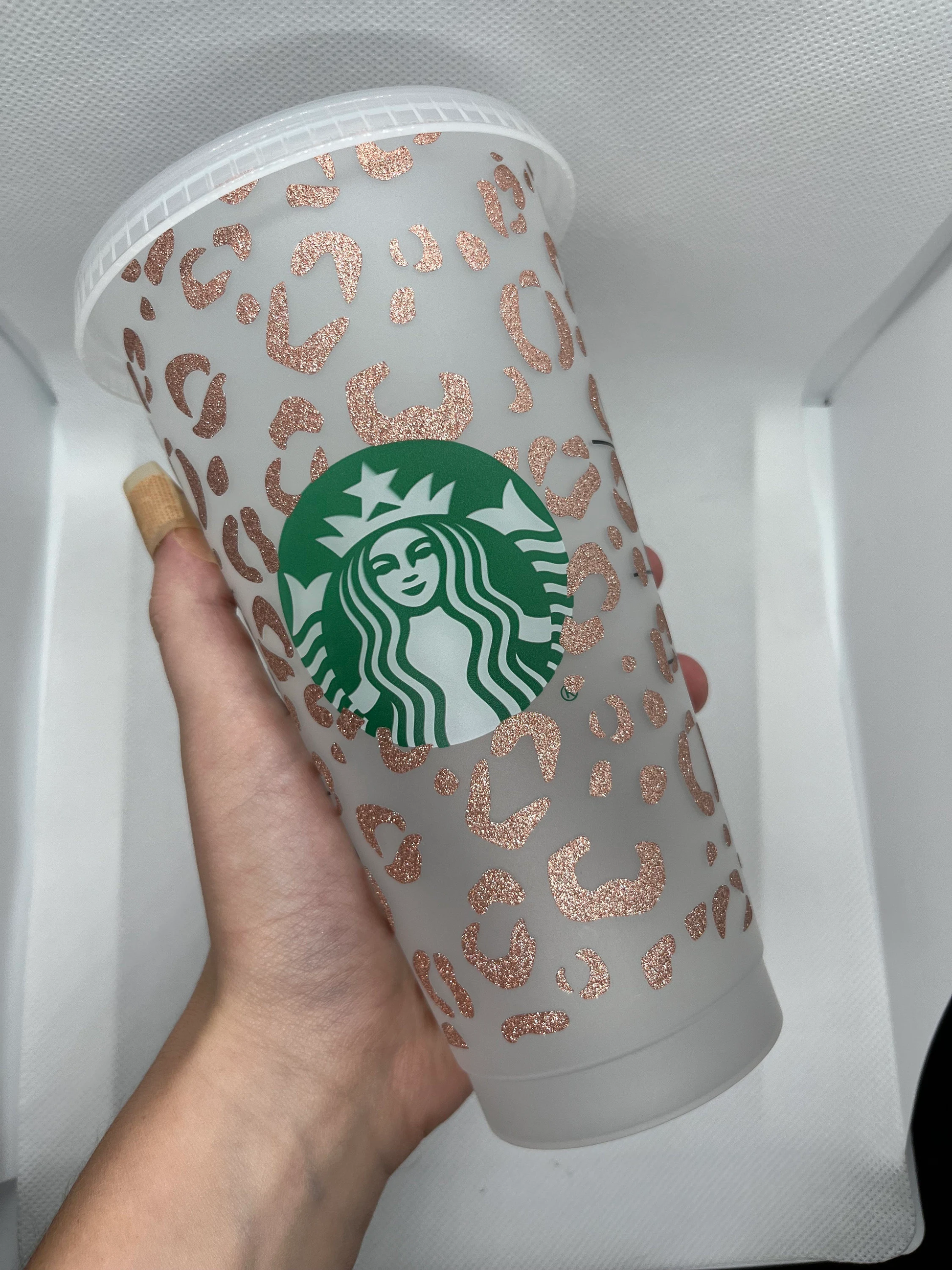 Cheetah Print Starbucks Cup