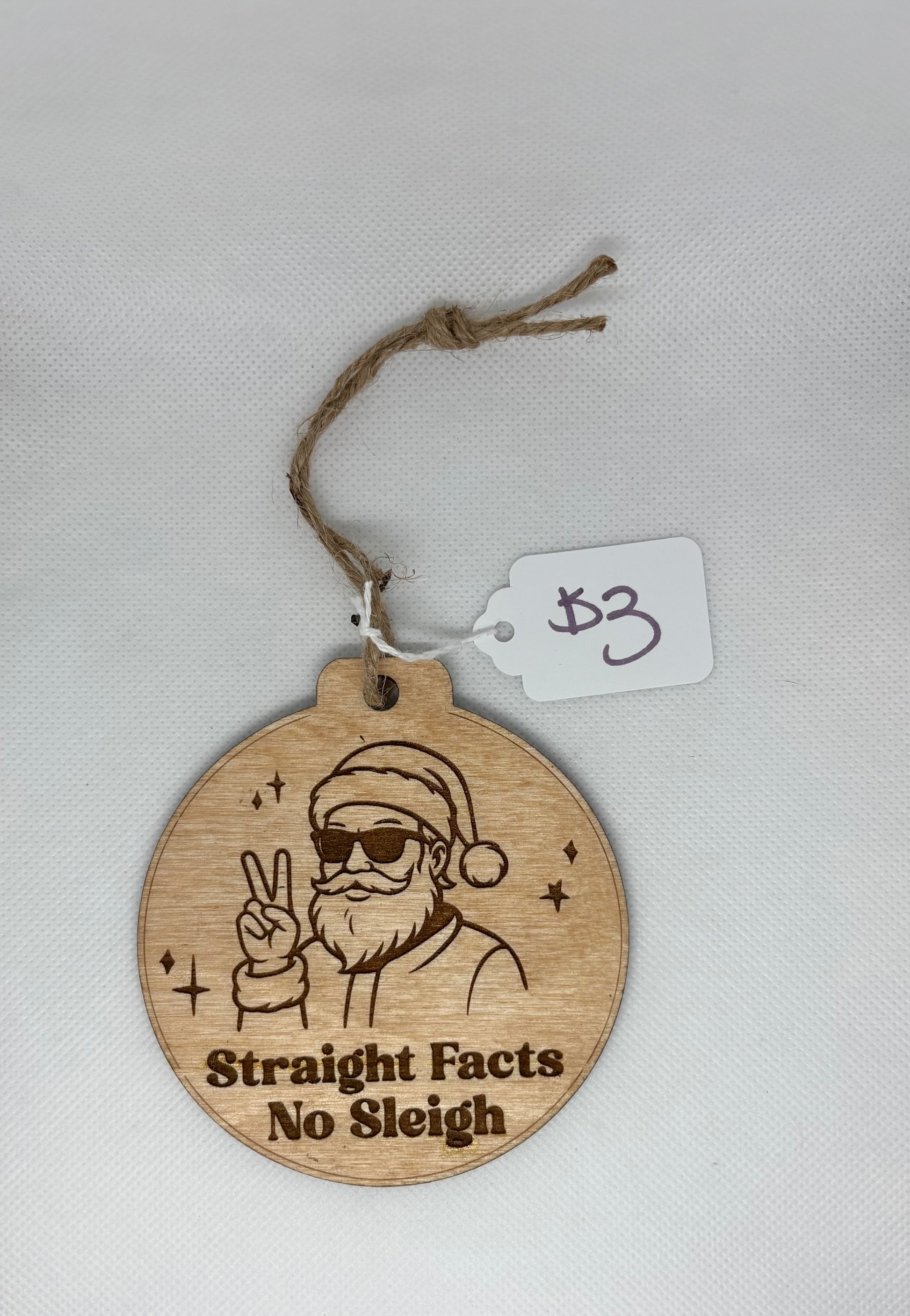 Straight Facts Ornament