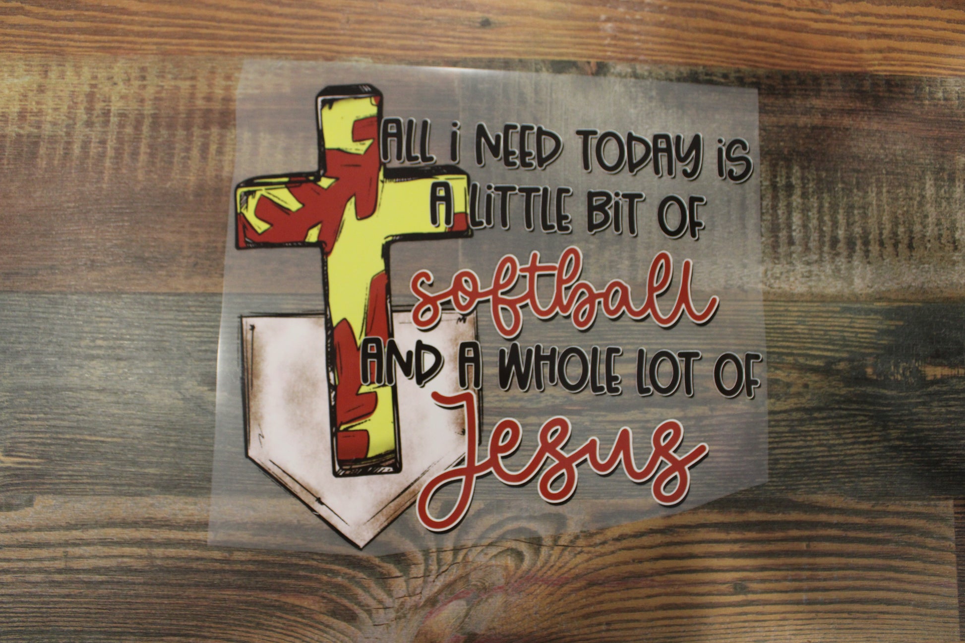 Softball & Jesus