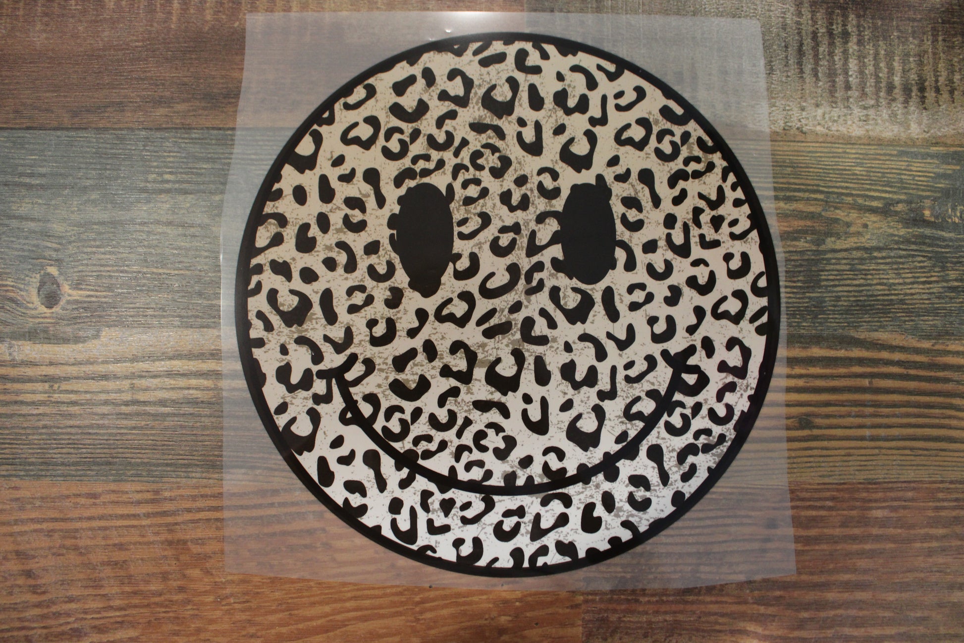 Brown Leopard Smiley