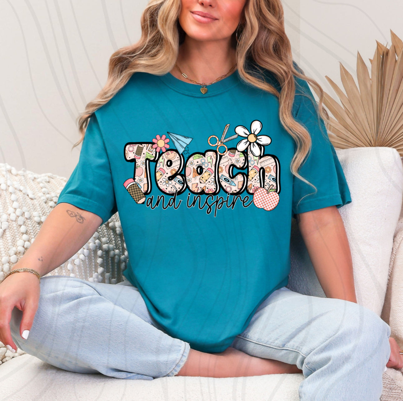 Teach And Inspire Retro