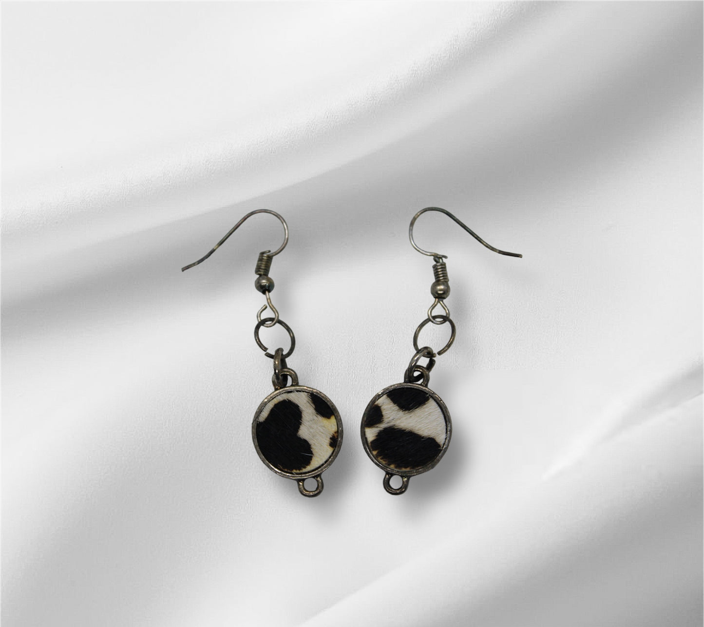 Cowhide Earring