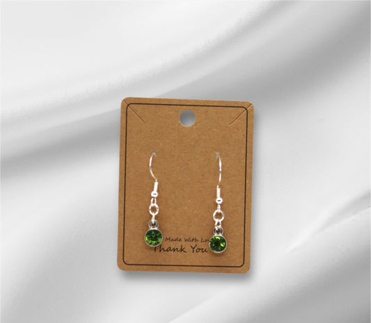 Small Green Earring