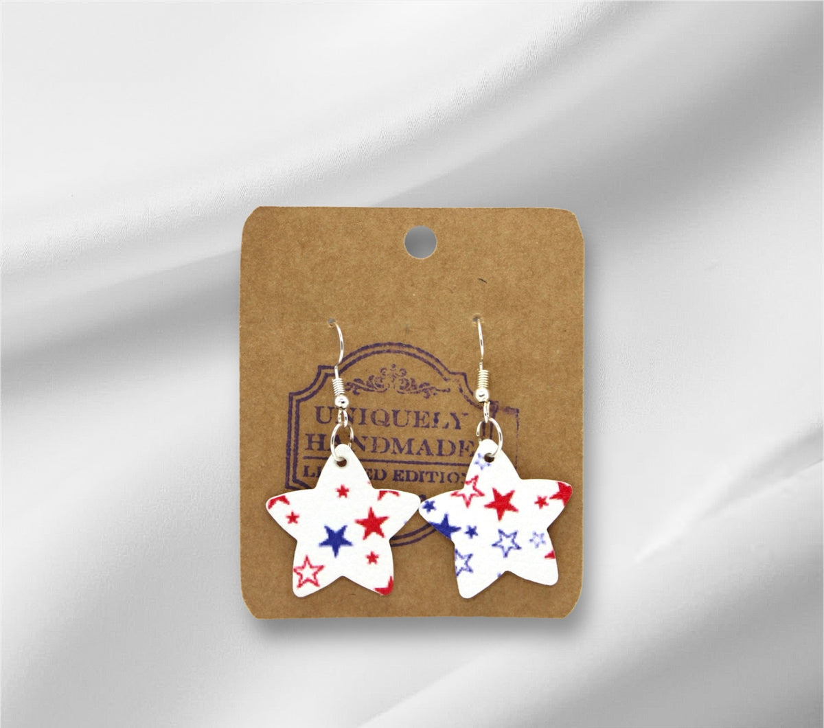 4th of July Star Shape Earring