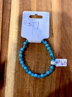 Aqua Pearl Shine Bracelet (Size 6.5)