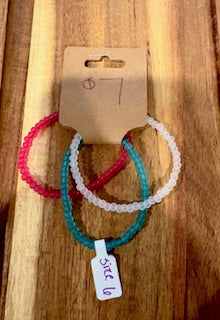 Bright Frosted Bracelet Bundle (Size 6)