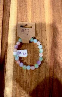 Pastel Dream Frosted Bracelet (Size 6)