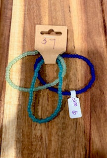 Ocean Breeze Frosted Bracelet Bundle (Size 6)