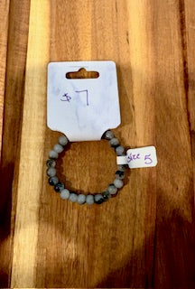 Arctic Mist Beaded Bracelet (Size 5)