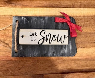 Let it Snow Ornament