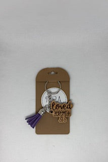 Loved Keychain