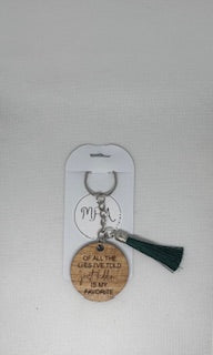 Just Kidding Keychain