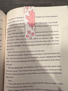 Falling Leaves & Berries Bookmark