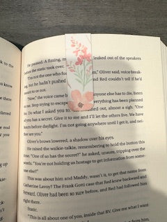 Blush Wildflower Bookmark