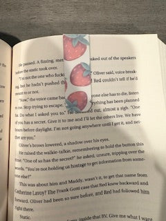 Sweet Strawberry Bookmark