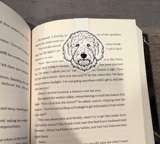 Golden Doodle Bookmark