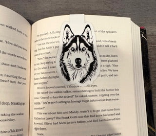 Husky Bookmark