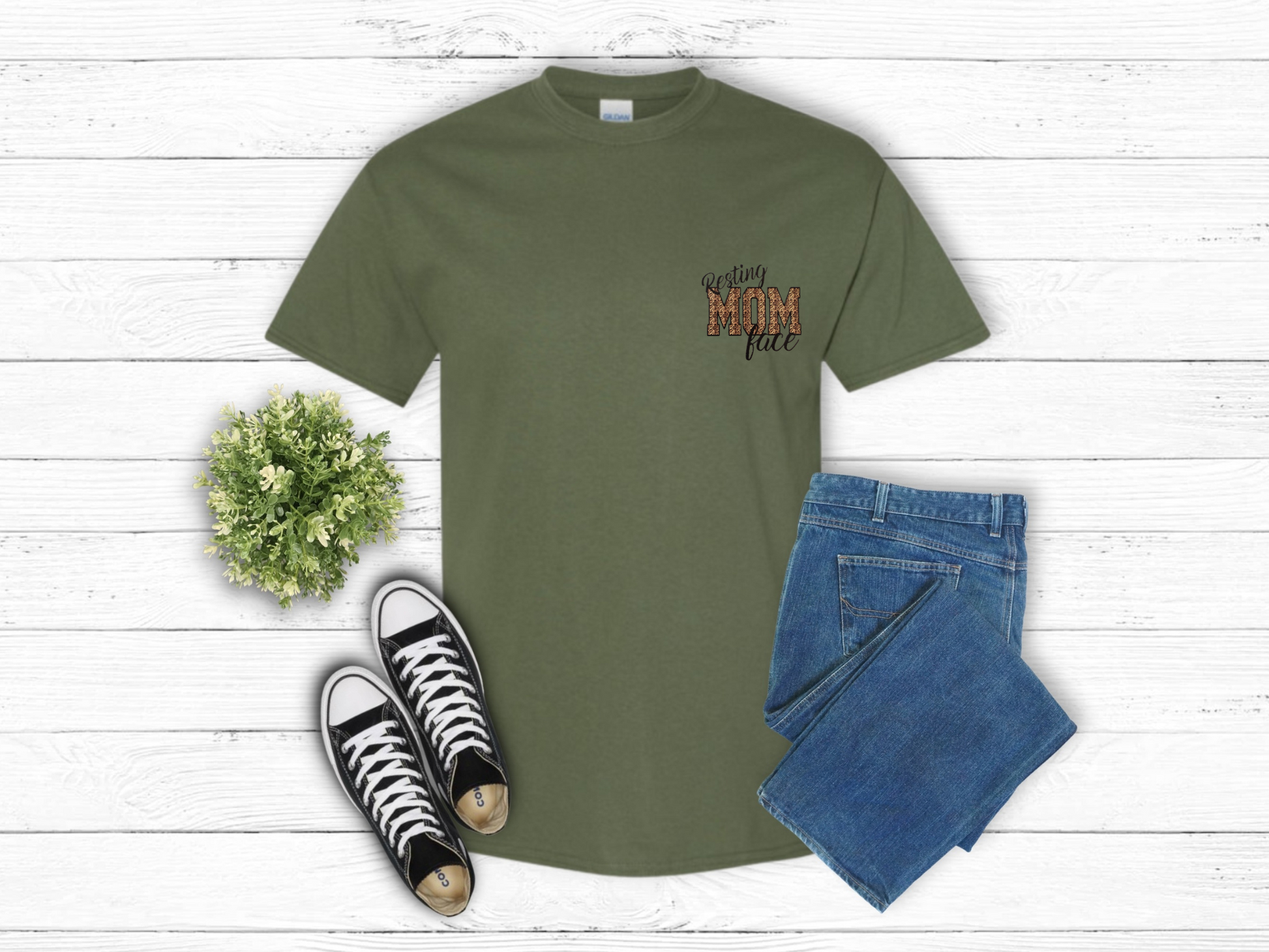 Resting Mom Face Pocket