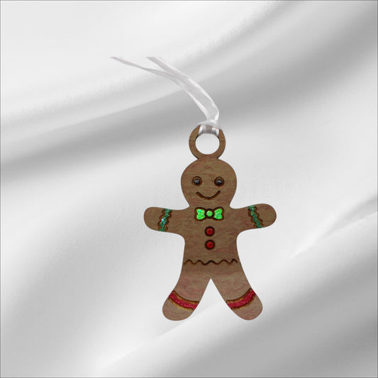 Light Gingerbread Man Ornament