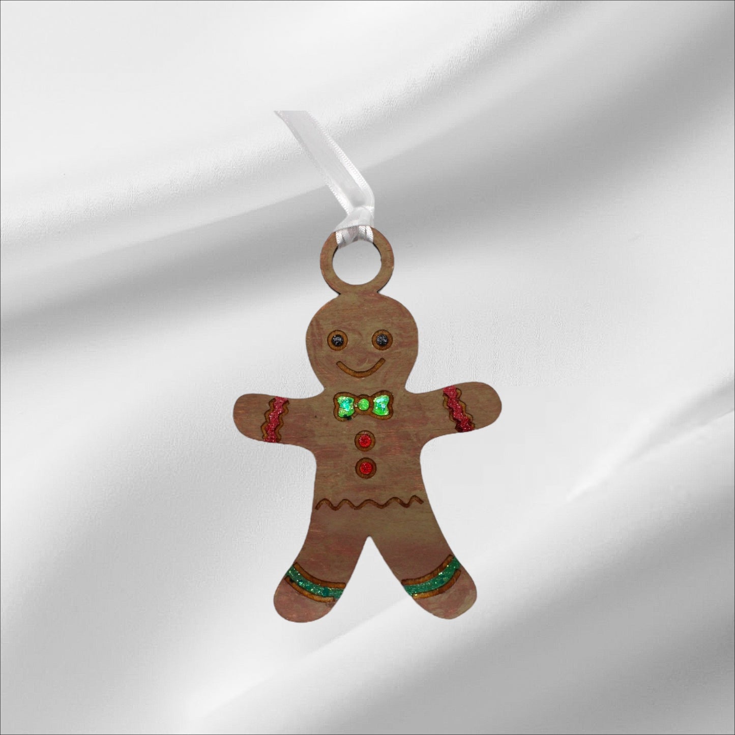 Light Gingerbread Man Ornament