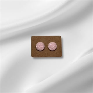 Large Lavender Crystal Studs