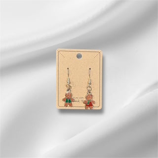 Gingerbread Cookie Earring