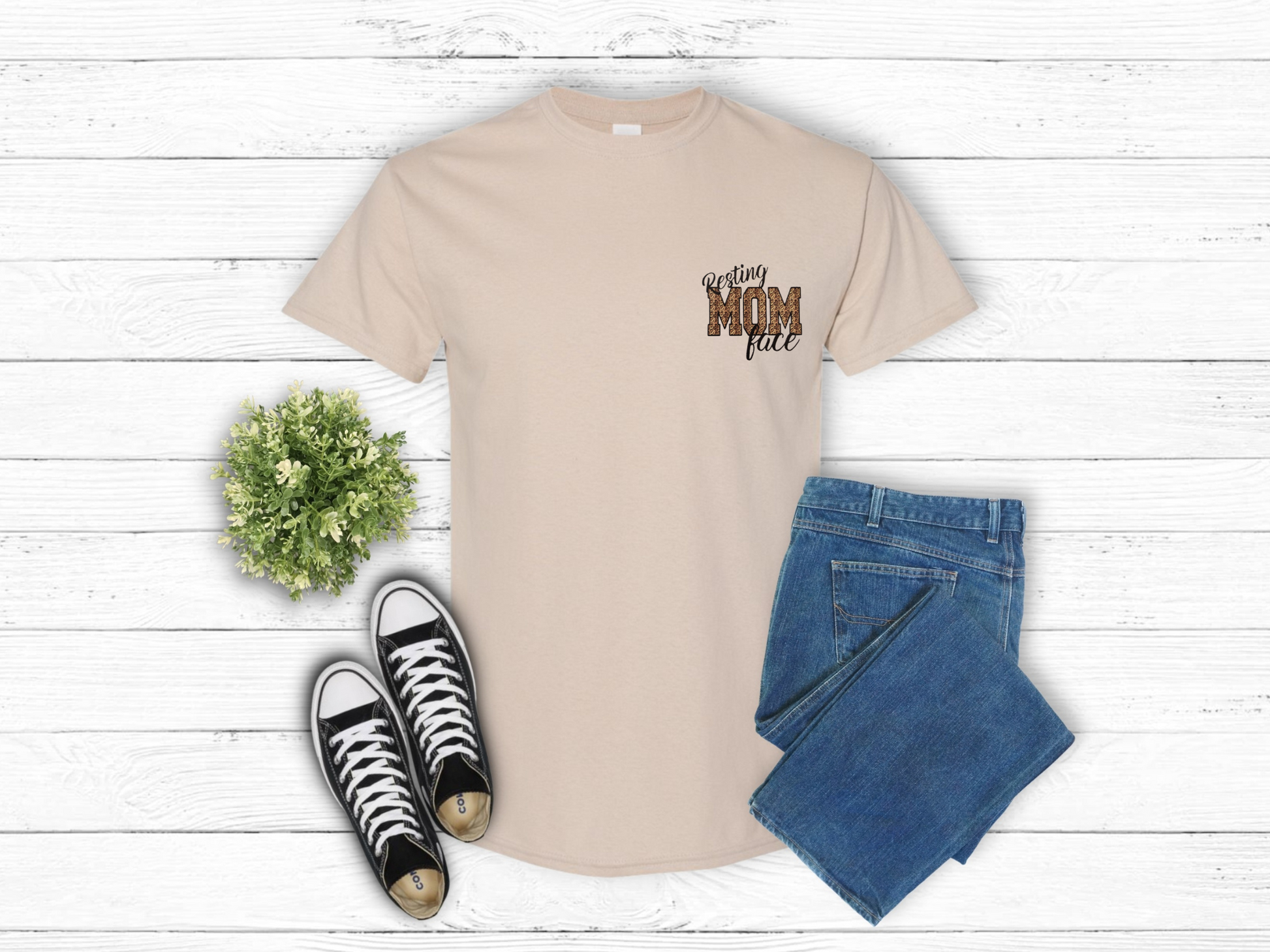 Resting Mom Face Pocket