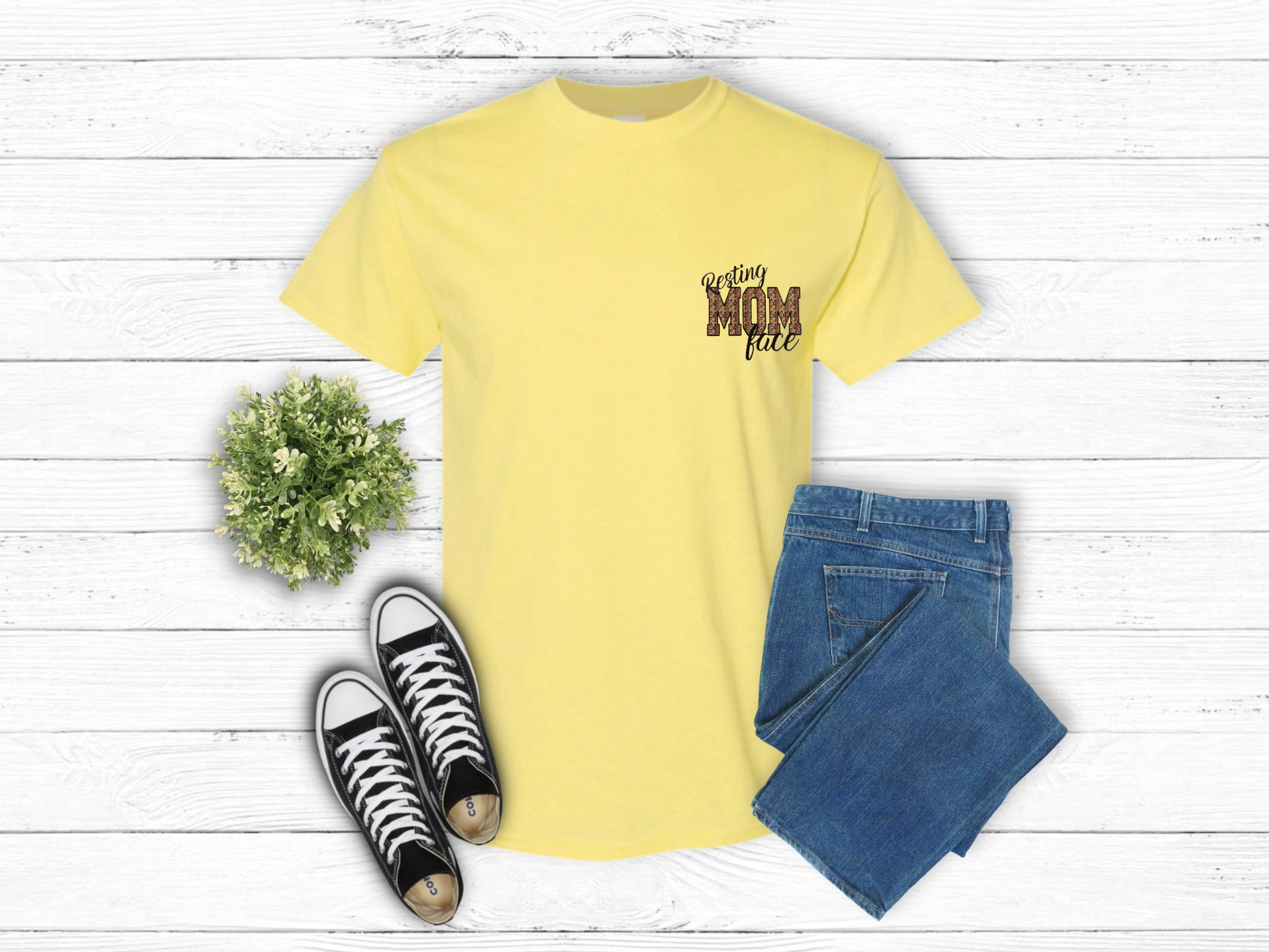 Resting Mom Face Pocket