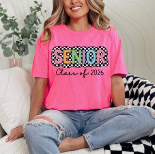Senior 2026 Checkered