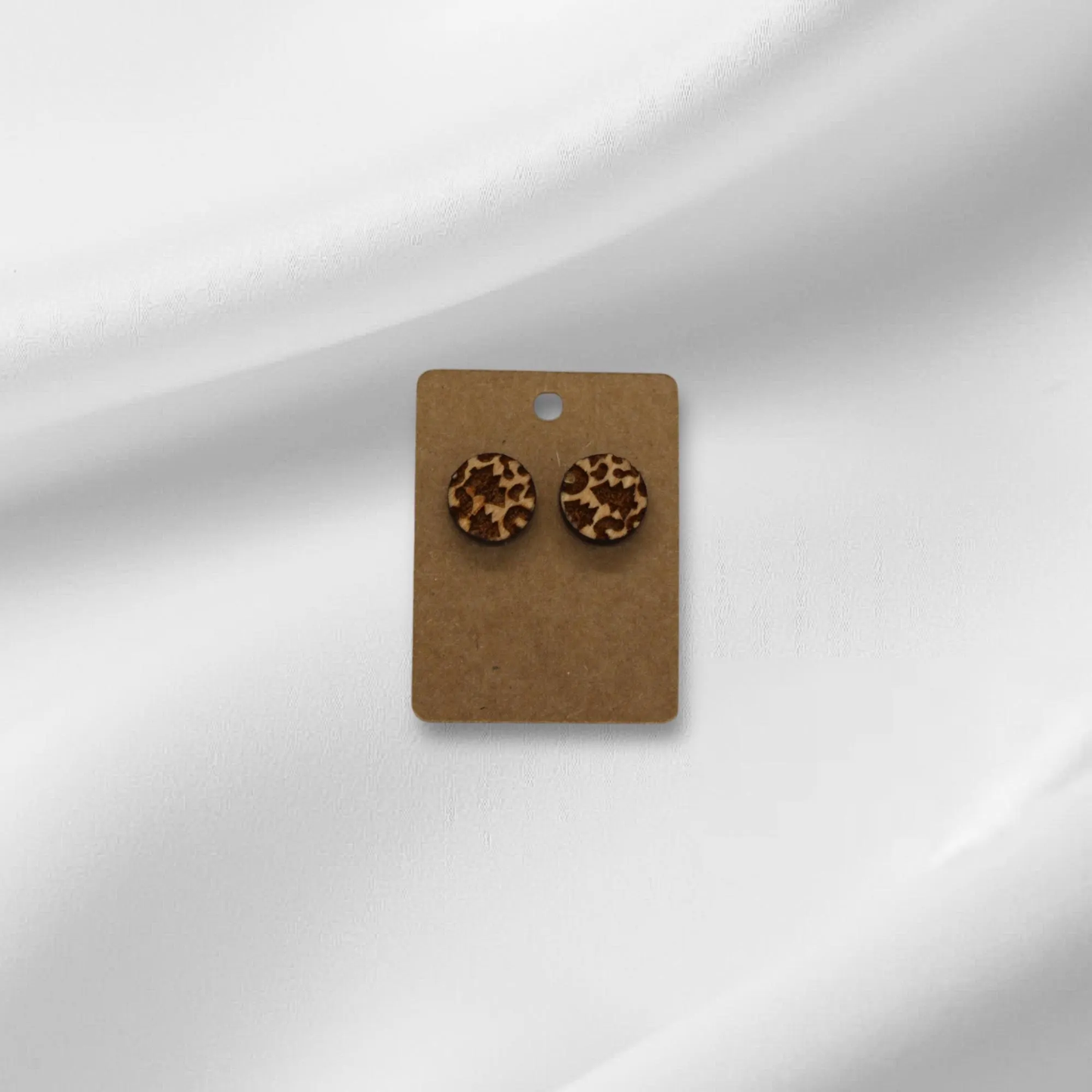 Wooden Chirstmas Stud