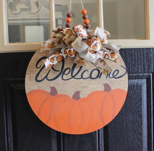 Welcome Fall Door Hanger