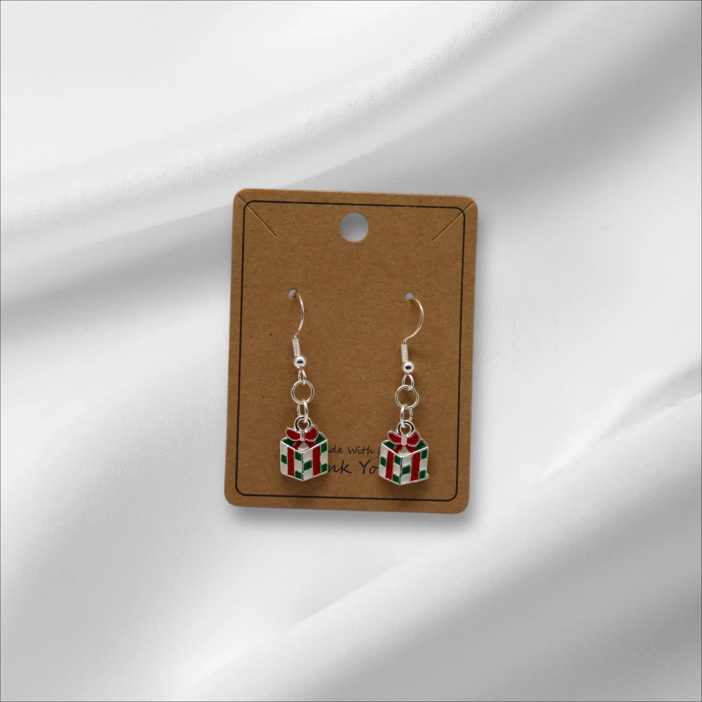 Small Christmas Presents Earring