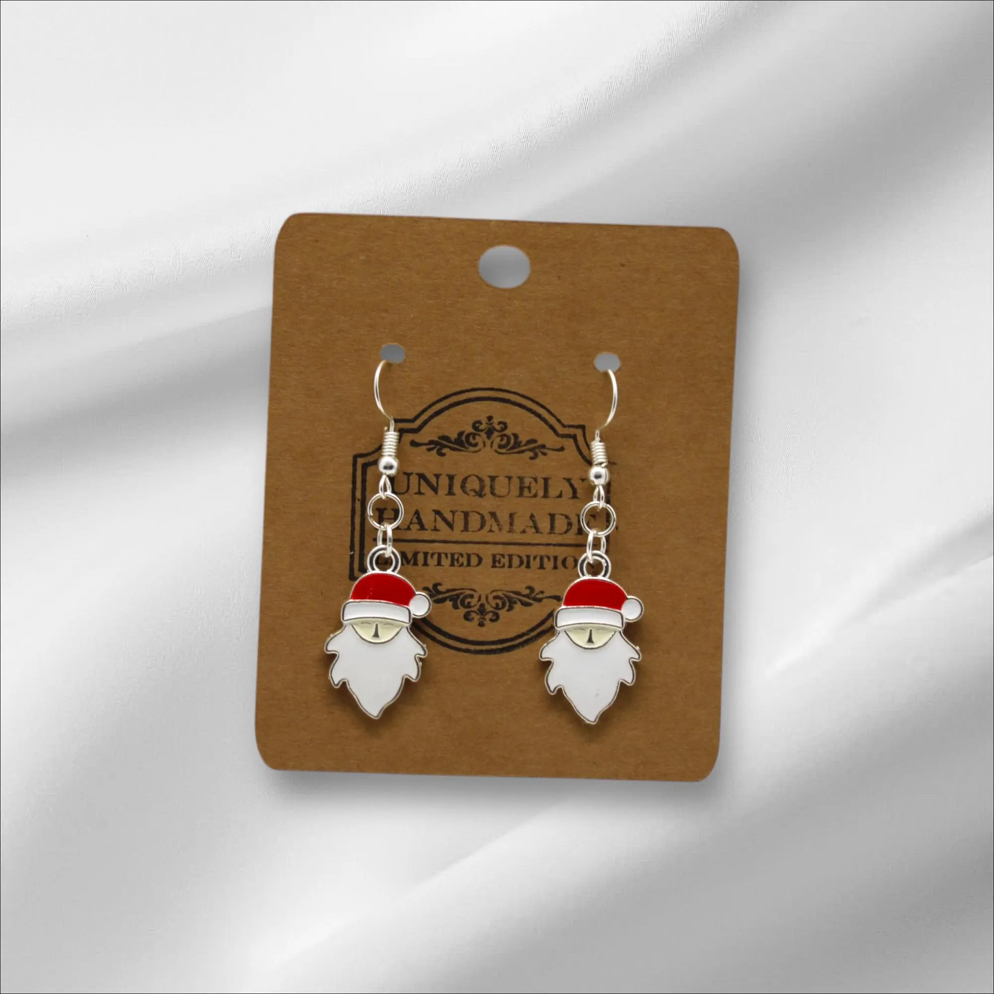 Santa Claus Face Earring