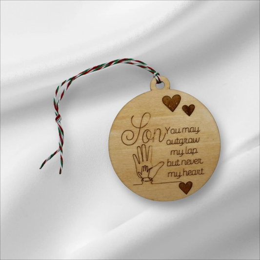 Wooden Son Ornament