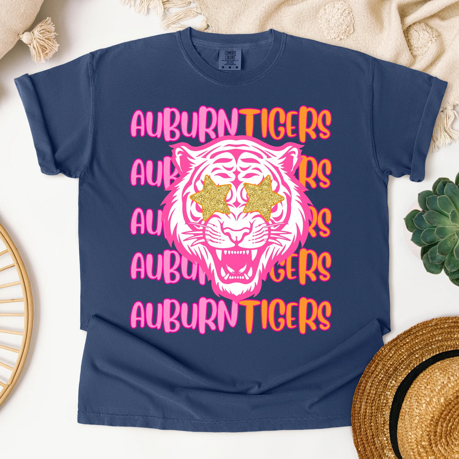 Pink Auburn Tiger